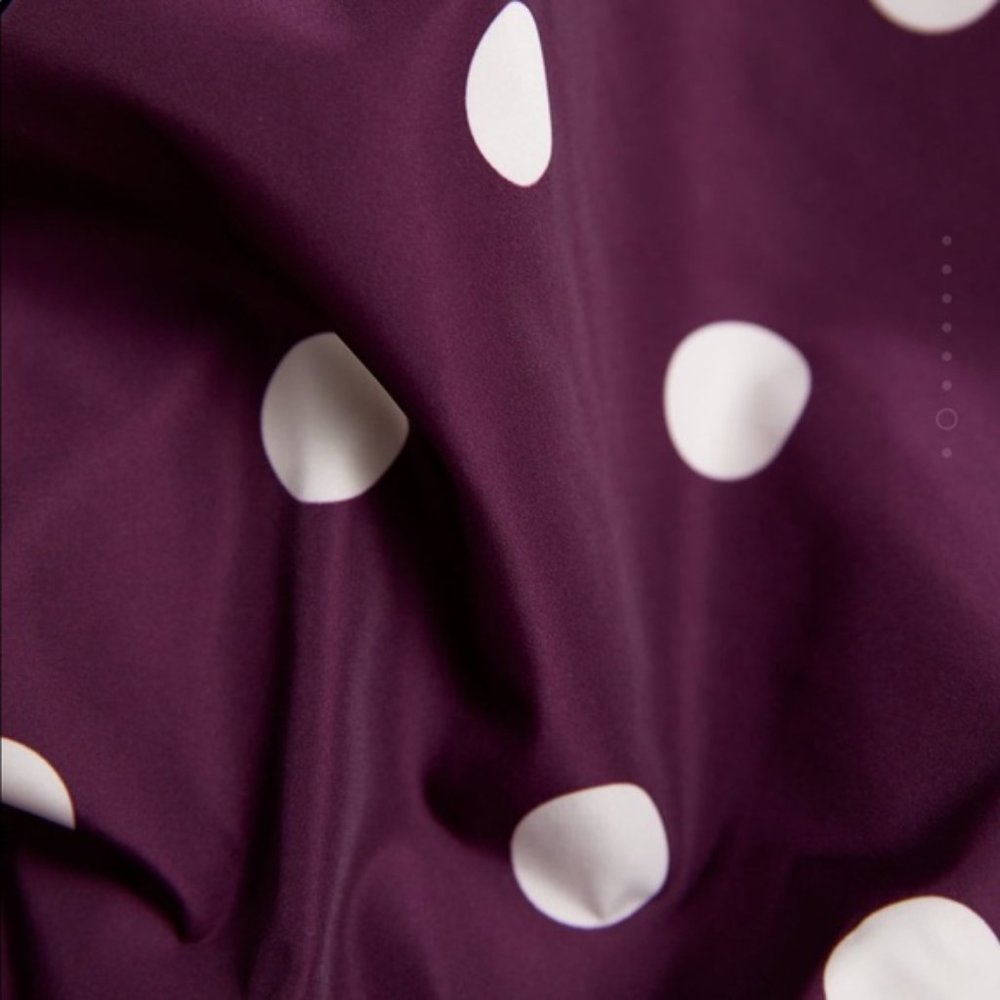 Zara Polka Dot Taffeta Blouse S - Picture 2 of 8